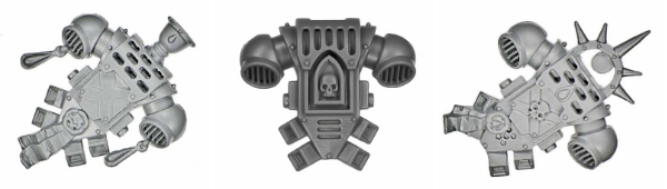 3 Blood Angels Backpacks